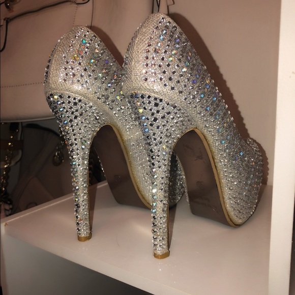 Rhinestone heels - Picture 9 of 12